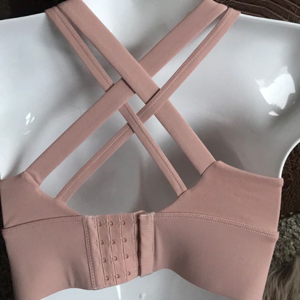 Designer Padded Sports Bra Nude Medium padded